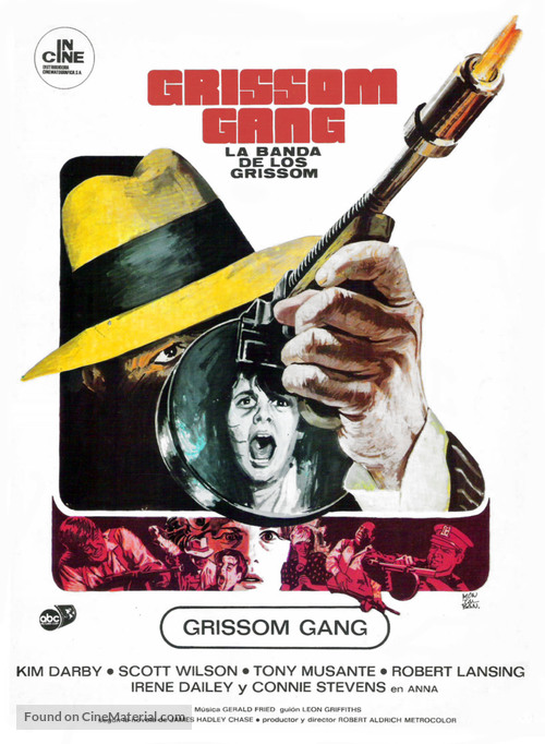 The Grissom Gang - Spanish Movie Poster