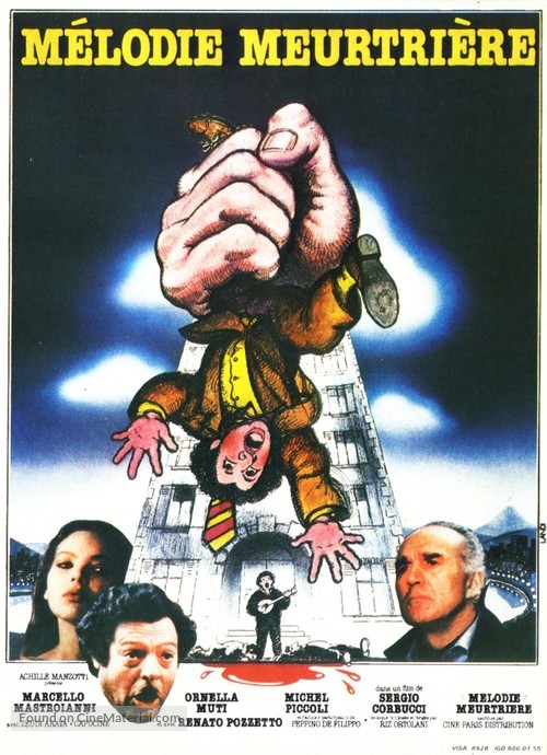 Giallo napoletano - French Movie Poster