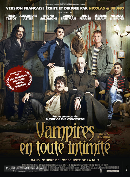 What We Do in the Shadows - French Movie Poster