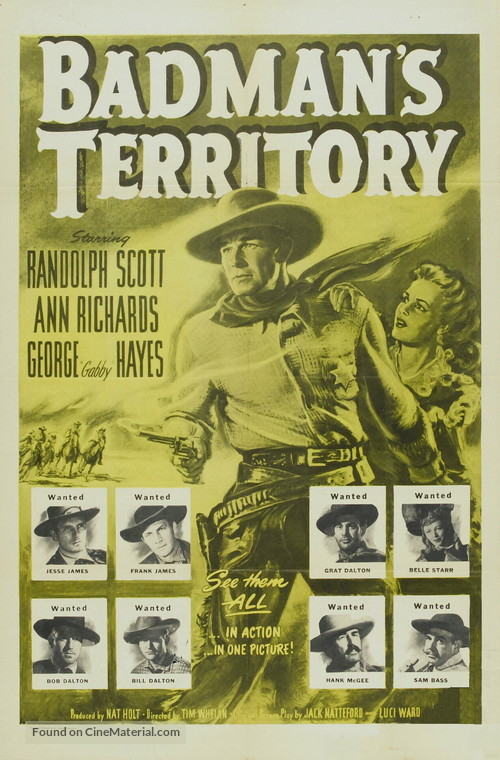 Badman&#039;s Territory - Movie Poster