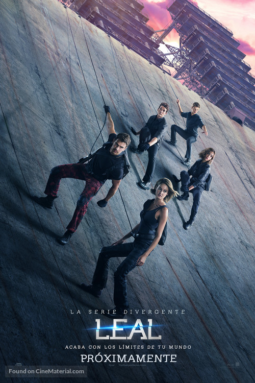 The Divergent Series: Allegiant - Spanish Movie Poster