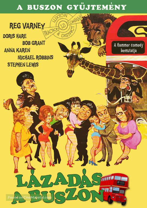 Mutiny on the Buses - Hungarian Movie Poster