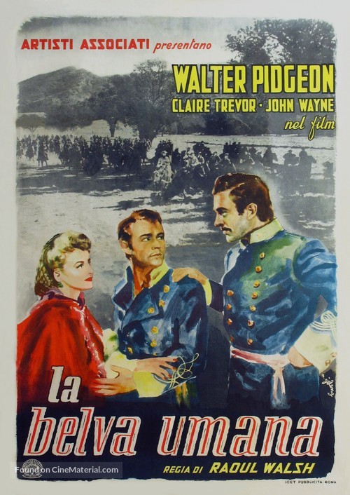 Dark Command - Italian Movie Poster
