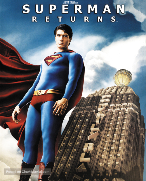 Superman Returns - Blu-Ray movie cover