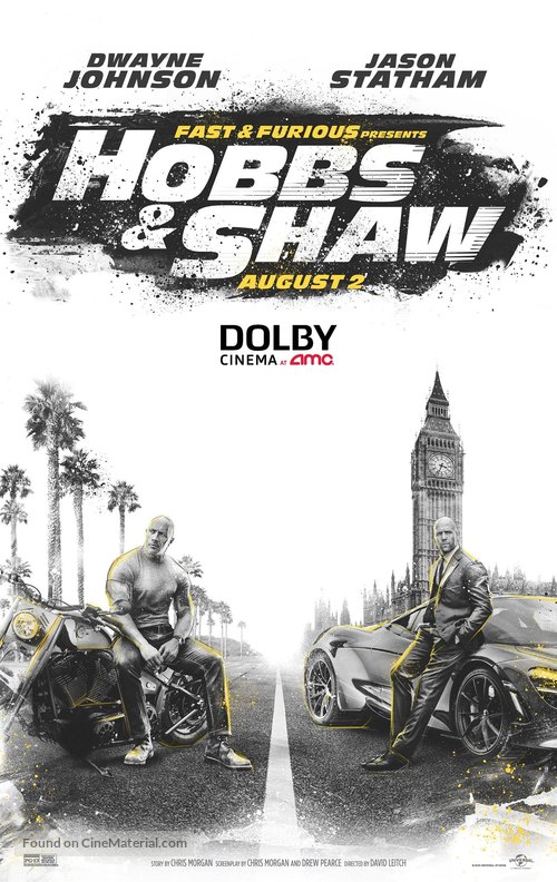 Fast &amp; Furious Presents: Hobbs &amp; Shaw - Movie Poster