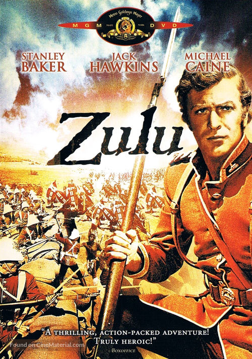 Zulu - DVD movie cover