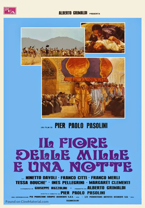 Il fiore delle mille e una notte - Italian Movie Poster