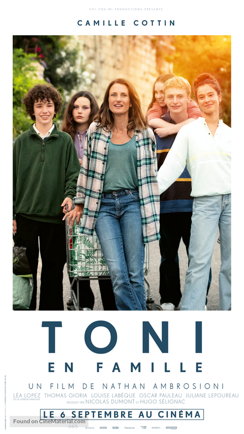 Toni, en famille - French Movie Poster