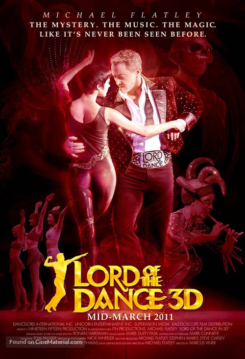 Lord of the Dance in 3D - Movie Poster