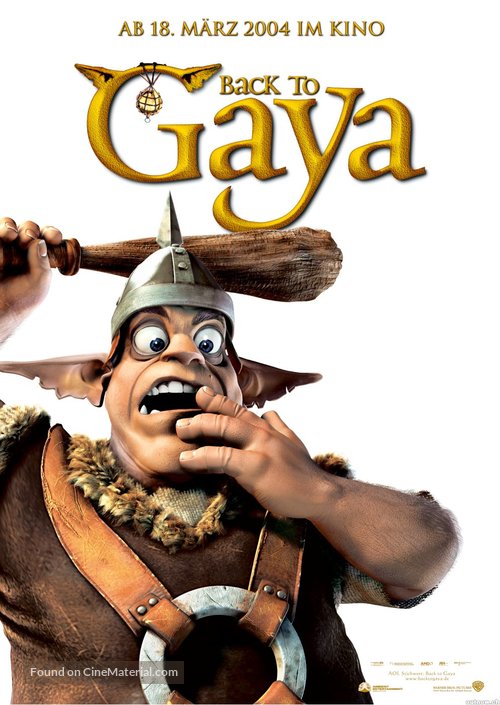 Back To Gaya - German Movie Poster