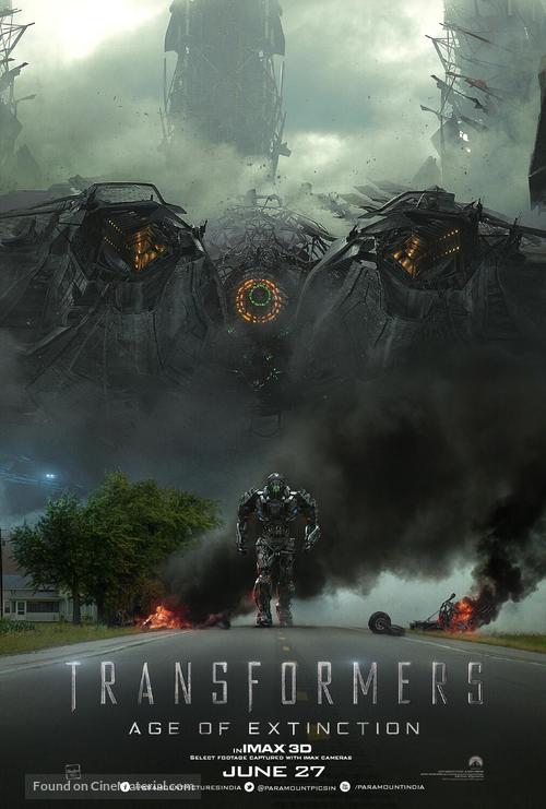 Transformers: Age of Extinction - Indian Movie Poster