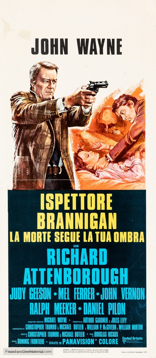 Brannigan - Italian Movie Poster