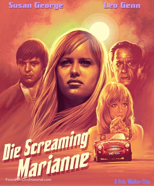 Die Screaming, Marianne - British poster