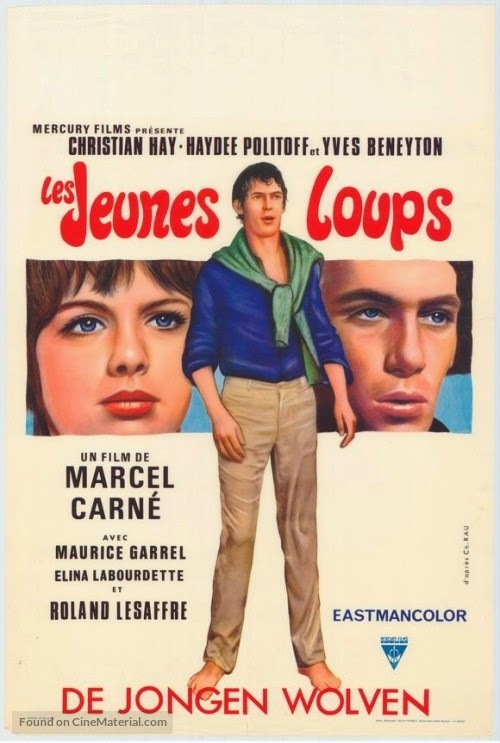 Les jeunes loups - Belgian Movie Poster