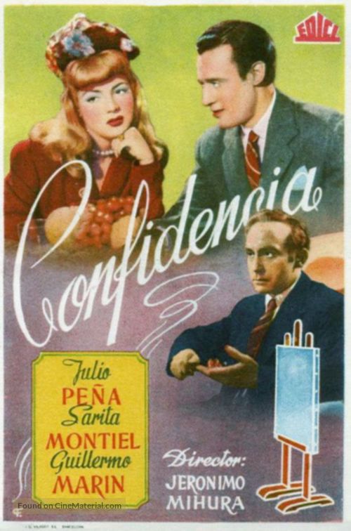 Confidencia - Spanish Movie Poster