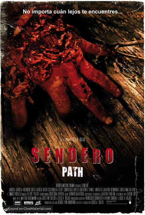 Sendero - Chilean Movie Poster