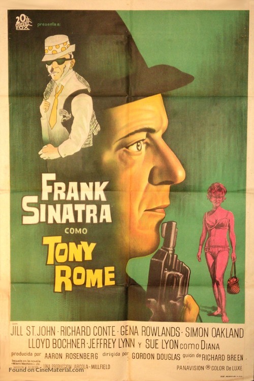 Tony Rome - Argentinian Movie Poster