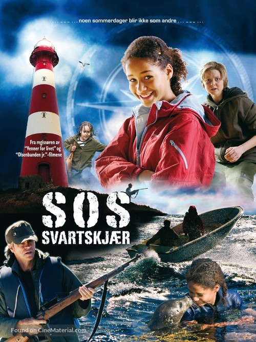 S.O.S Svartskj&aelig;r - Danish Movie Poster