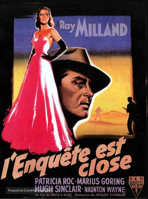 Circle of Danger - French Movie Poster