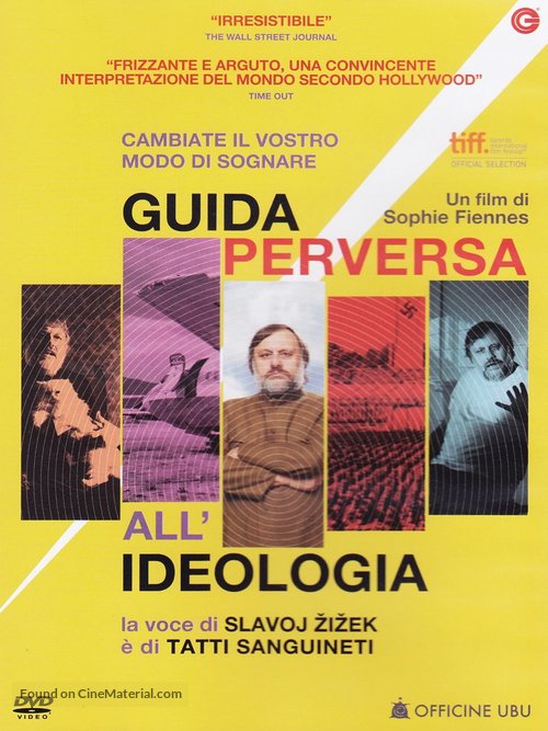 The Pervert&#039;s Guide to Ideology - Italian DVD movie cover
