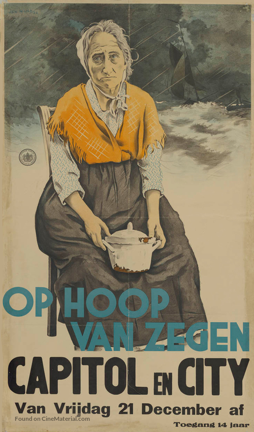 Op hoop van zegen - Dutch Movie Poster