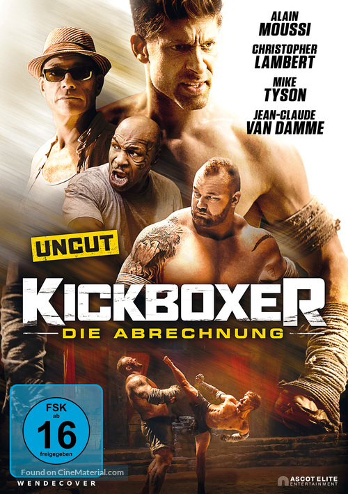 Kickboxer: Retaliation - German Movie Cover