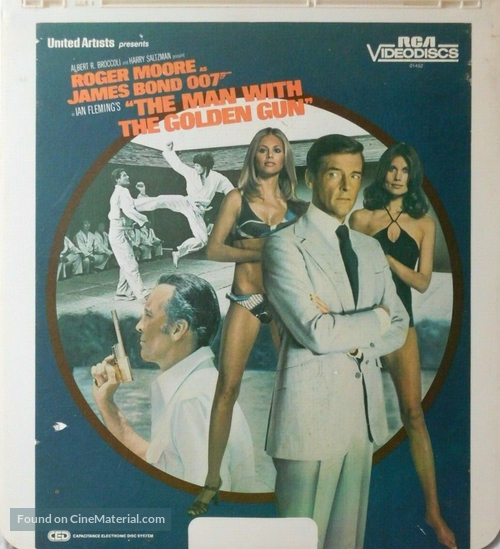 The Man With The Golden Gun - Movie Cover
