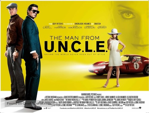 The Man from U.N.C.L.E. - British Movie Poster