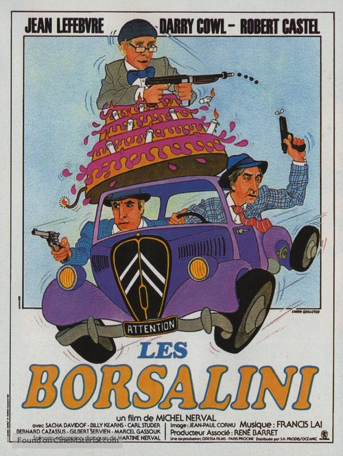 Les Borsalini - French Movie Poster