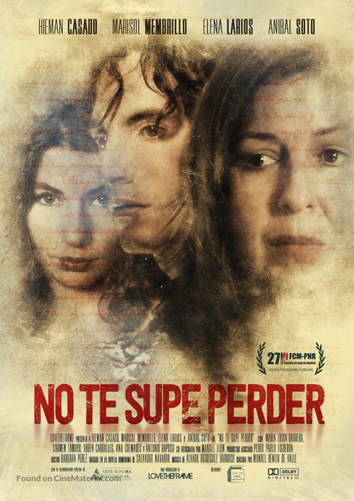 No te supe perder - Spanish Movie Poster