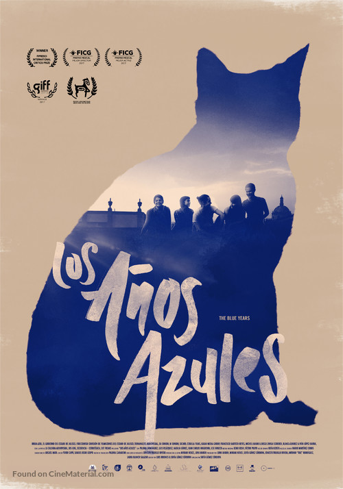 The Blue Years - Mexican Movie Poster