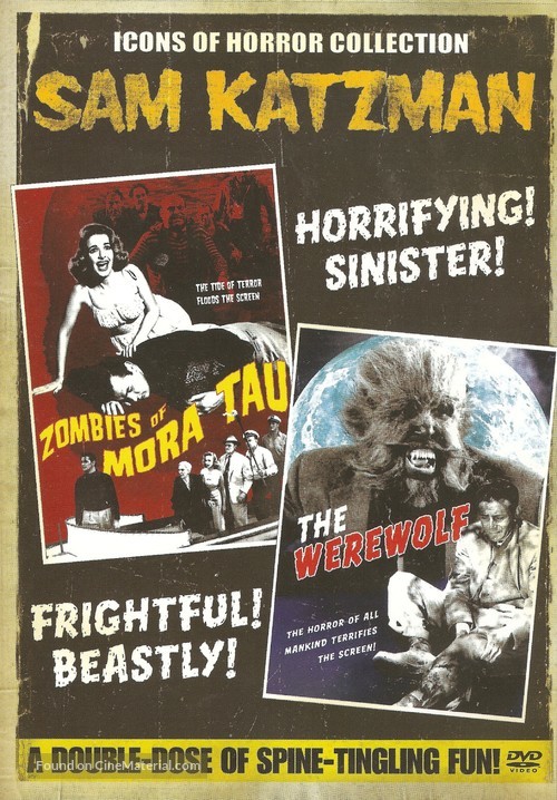 Zombies of Mora Tau - DVD movie cover