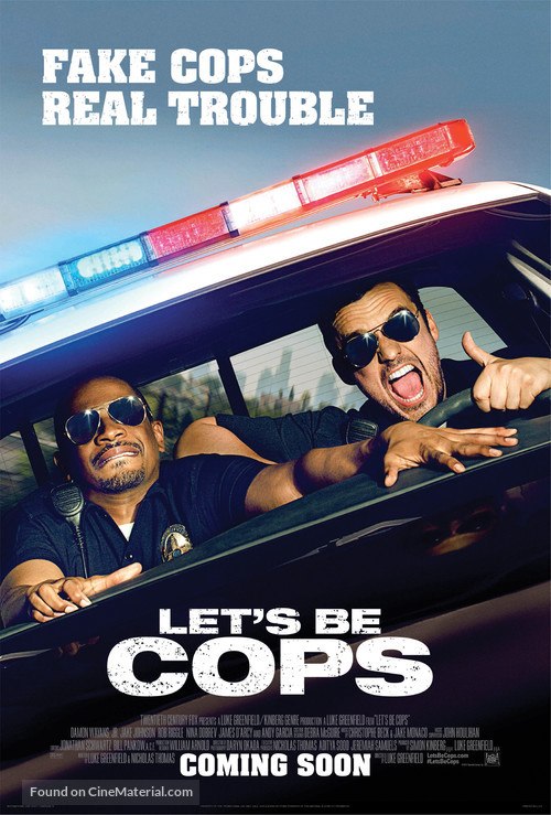 Let&#039;s Be Cops - Movie Poster