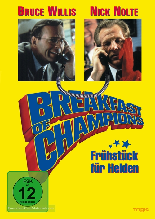 Breakfast Of Champions - German DVD movie cover