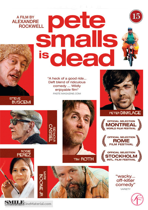 Pete Smalls Is Dead - Danish DVD movie cover