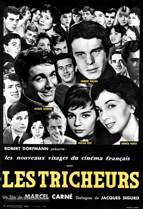 Les tricheurs - French Movie Poster
