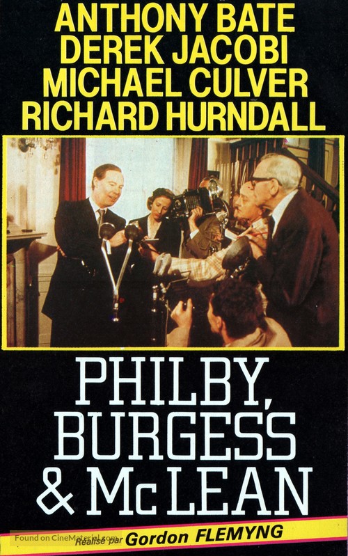 Philby, Burgess and Maclean - French VHS movie cover