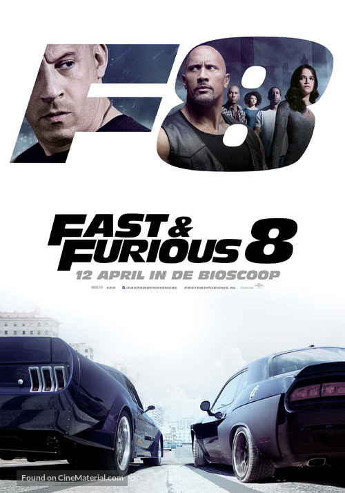 The Fate of the Furious - Dutch Movie Poster