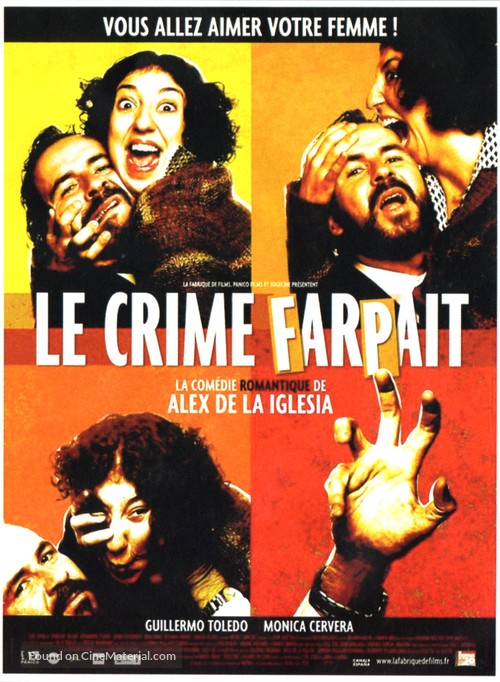 Crimen ferpecto - French Movie Poster