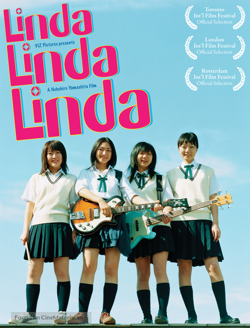 Linda Linda Linda - Blu-Ray movie cover