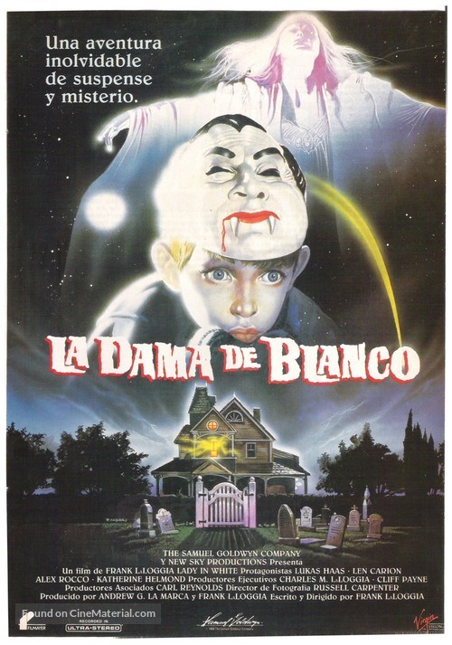 Lady in White - Spanish Movie Poster