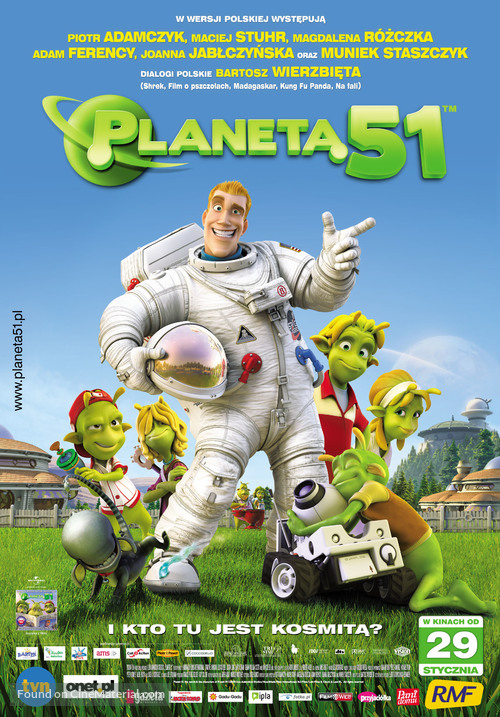 Planet 51 - Polish Movie Poster