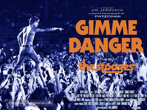 Gimme Danger - British Movie Poster