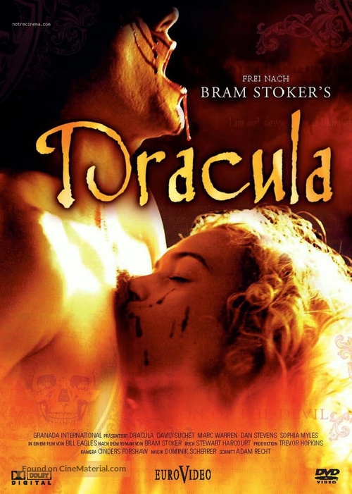 Dracula - German DVD movie cover