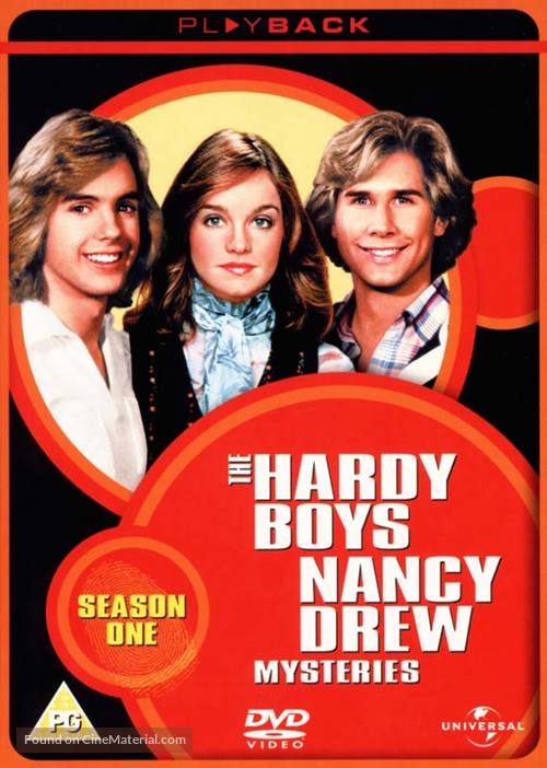 &quot;The Hardy Boys/Nancy Drew Mysteries&quot; - British DVD movie cover