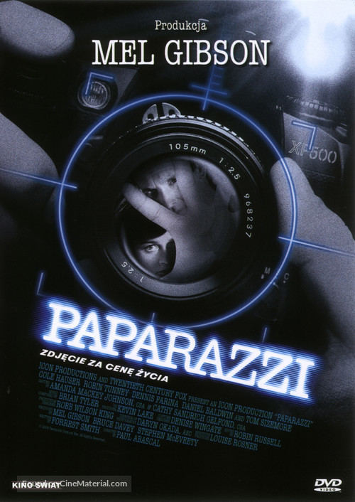 Paparazzi - Polish DVD movie cover