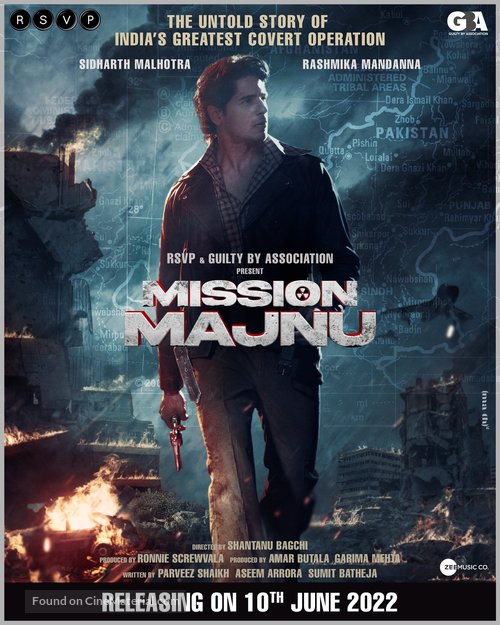 Mission Majnu - Indian Movie Poster