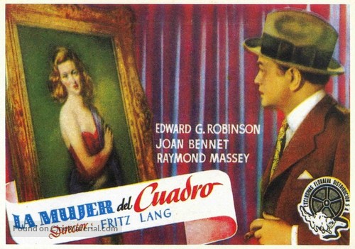 The Woman in the Window - Spanish Movie Poster
