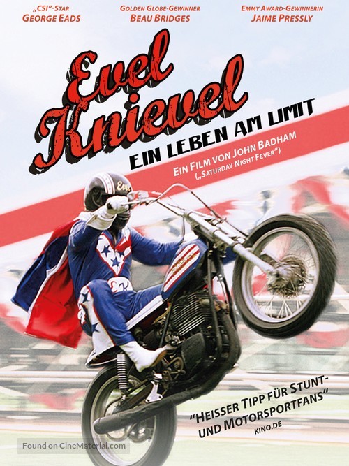 Evel Knievel - German DVD movie cover