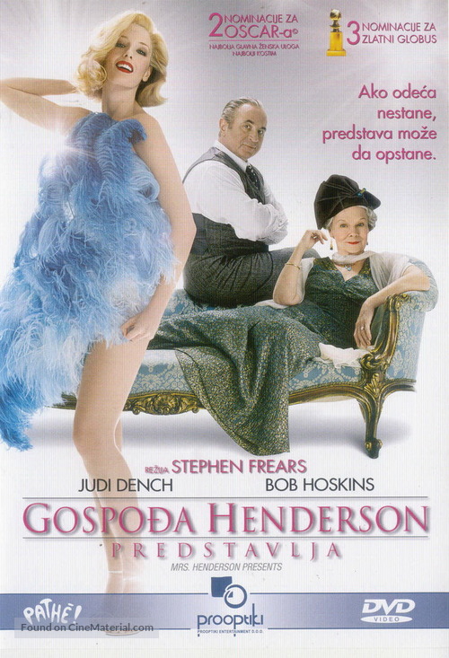 Mrs. Henderson Presents - Serbian Movie Cover